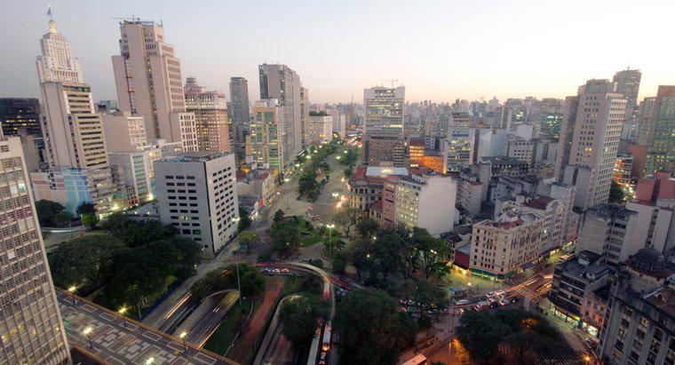 Was sind die 3 größten Städte in Brasilien?