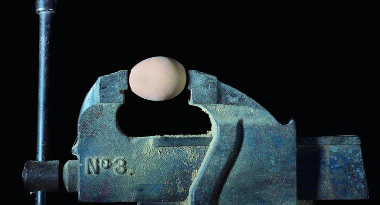Wie viel Druck kann ein Ei aushalten?
