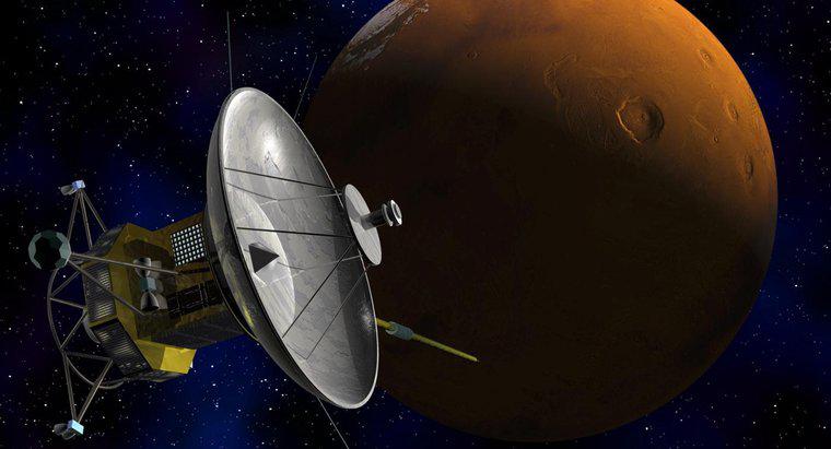 Wurden künstliche Satelliten zum Mars geschickt?